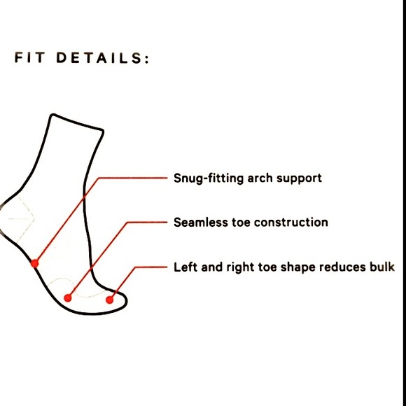 RARE LULULEMON 3-PACK BORN TO SPARKLE SOCKS BNWT - Picture 6 of 9